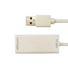 RS PRO Gigabit USB 3.0 USB Ethernet Adapter, 1 USB Port, 10/100/1000 Base-T, Cable Length 15 cm, Model 236-9135