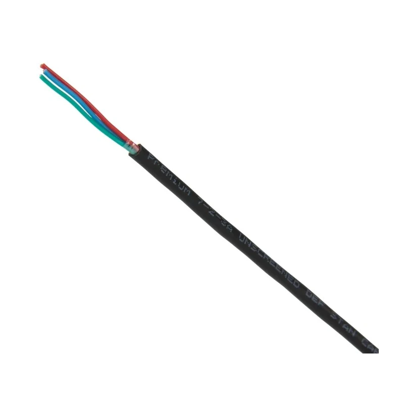 RS PRO DEF STAN Multi-Core Industrial Cable 3 Cores 0.22mm² Unscreened Armoured PVC Sheath 100m 11mm Diameter 236-9259