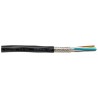 RS PRO DEF STAN Multi-Core Industrial Cable 36 Cores 0.22mm² Screened Armoured 25 m Black PVC Sheath 236-9258