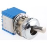 APEM Toggle Switch Panel Mount On-On DPDT Solder Terminal 24 V dc 220 V ac 106462103