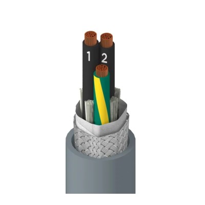 Alpha Wire Xtra-Guard FLEX Performance Cable Multi-Core Industrial Cable 3 Cores Screened 600V Thermoplastic 901603CY SL005