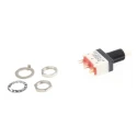 APEM SP Series Momentary Push Button Switch Panel Mount 6.5 mm Cutout SPDT 30V dc 120V ac SP35S000077