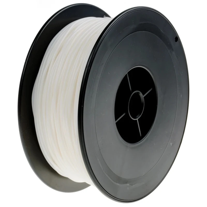 RS PRO 1.75 mm Natural FLEX 45 3D Printer Filament, 300 g, Compatible with Common Desktop FDM Printers 832-0548