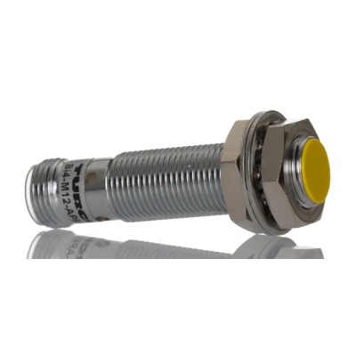 Turck Threaded Barrel Inductive Proximity Sensor M12 x 1 PNP 30V dc 200mA 4mm Detection Bi4-M12-AP6X-H1141