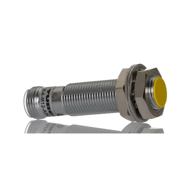 Turck Threaded Barrel Inductive Proximity Sensor M12 x 1 PNP 30V dc 200mA 4mm Detection Bi4-M12-AP6X-H1141