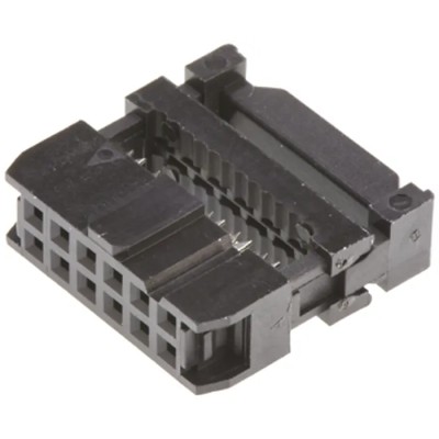 Amphenol Communications Solutions 12-Way 2 Row IDC Connector Female for Cable 250V 3A T812112A101CEU