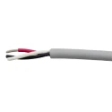 Alpha Wire Ecogen Ecocable Mini 3 Cores 0.24mm² 24 AWG Unshielded Control Cable 300V 30m Grey Modified 78023 SL005