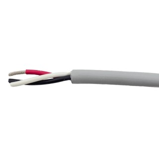 Alpha Wire Ecogen Ecocable Mini 3 Cores 0.24mm² 24 AWG Unshielded Control Cable 300V 30m Grey Modified 78023 SL005