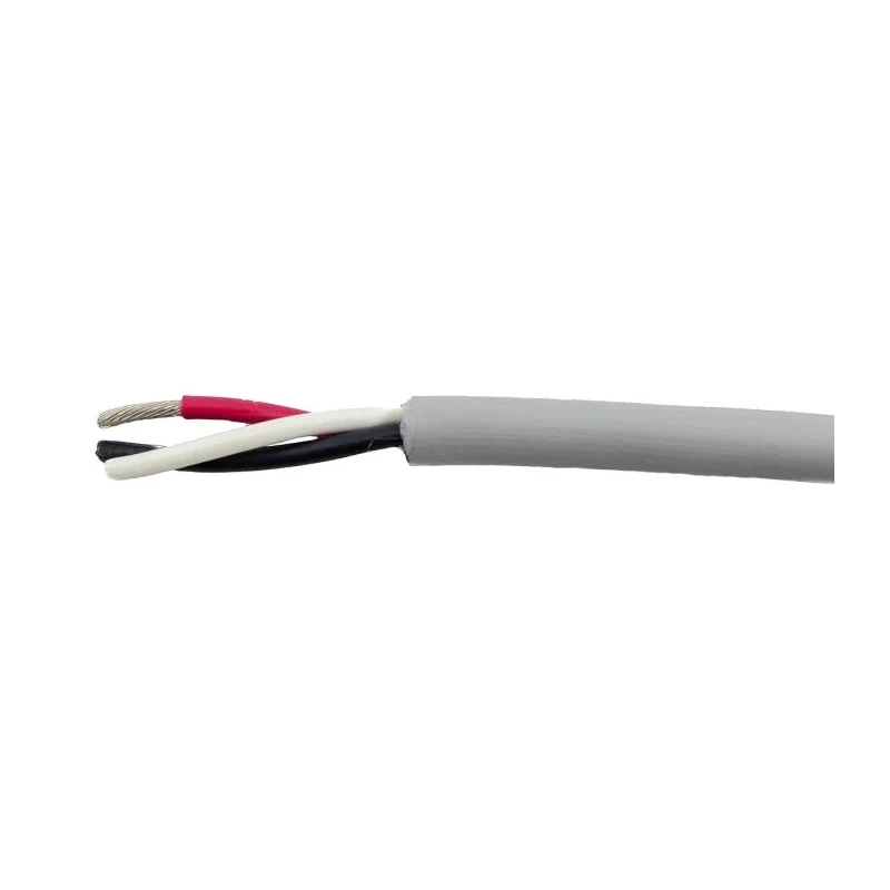 Alpha Wire Ecogen Ecocable Mini 3 Cores 0.24mm² 24 AWG Unshielded Control Cable 300V 30m Grey Modified 78023 SL005