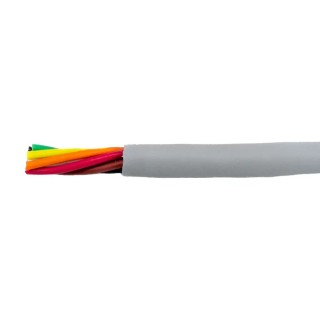 Alpha Wire Ecogen Ecocable Mini Control Cable 6 Cores 0.24mm² 24 AWG 300V Unscreened 30m Grey Modified 78026 SL005