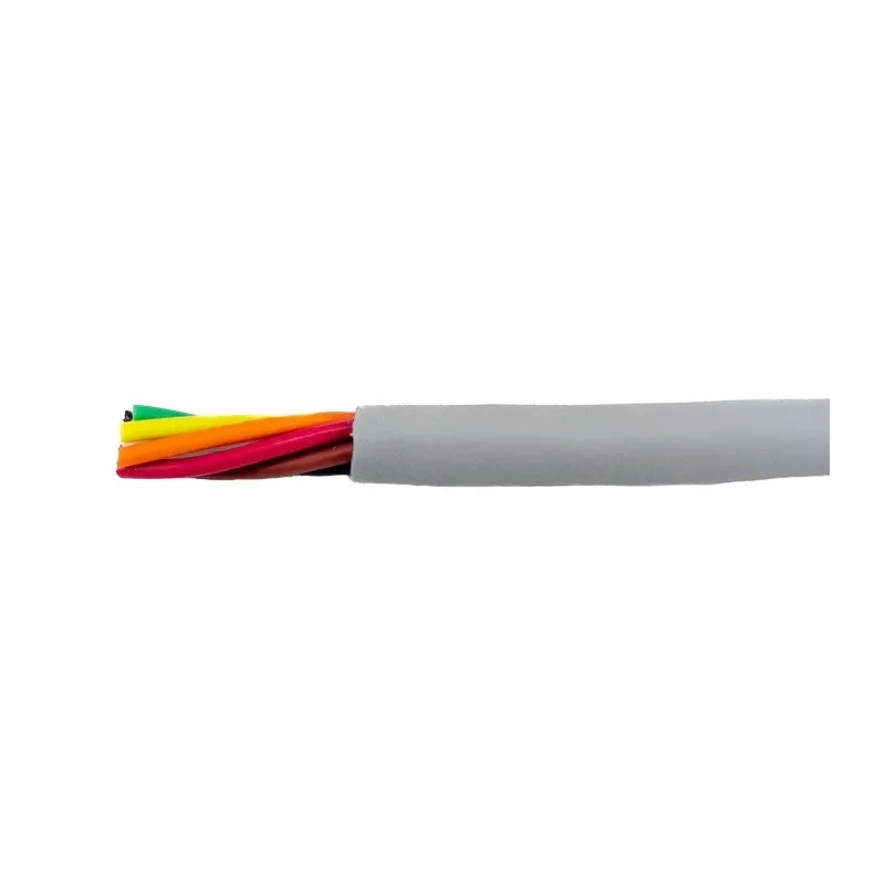 Alpha Wire Ecogen Ecocable Mini Control Cable 6 Cores 0.24mm² 24 AWG 300V Unscreened 30m Grey Modified 78026 SL005
