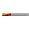 Alpha Wire Ecogen Ecocable Mini Control Cable 6 Cores 0.24mm² 24 AWG 300V Unscreened 30m Grey Modified 78026 SL005