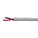 Alpha Wire EcoCable Mini Control Cable 2 Cores 0.38 mm² 22 AWG Unshielded Grey Modified Polyphenylene Ether 78032 SL005