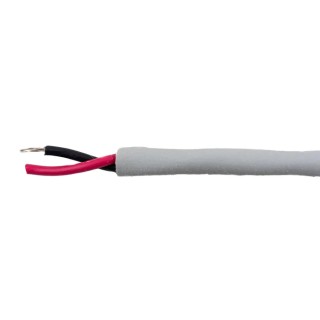 Alpha Wire EcoCable Mini Control Cable 2 Cores 0.38 mm² 22 AWG Unshielded Grey Modified Polyphenylene Ether 78032 SL005