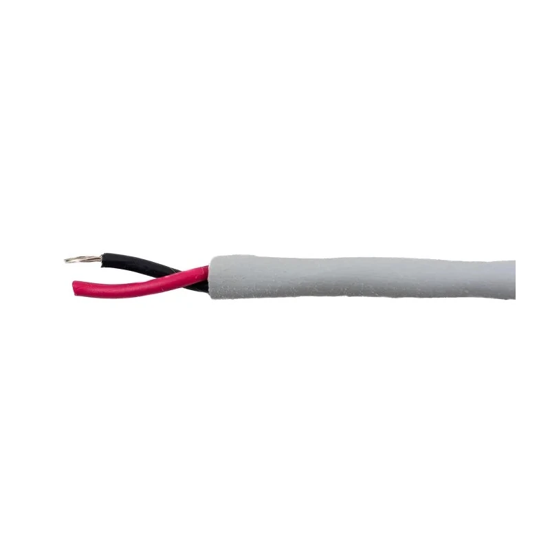 Alpha Wire EcoCable Mini Control Cable 2 Cores 0.38 mm² 22 AWG Unshielded Grey Modified Polyphenylene Ether 78032 SL005