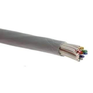 Alpha Wire Ecogen Ecocable Mini Control Cable 15 Cores 0.24mm² 24 AWG Unscreened 300V 30m Modified Polyphenylene 78031 SL005