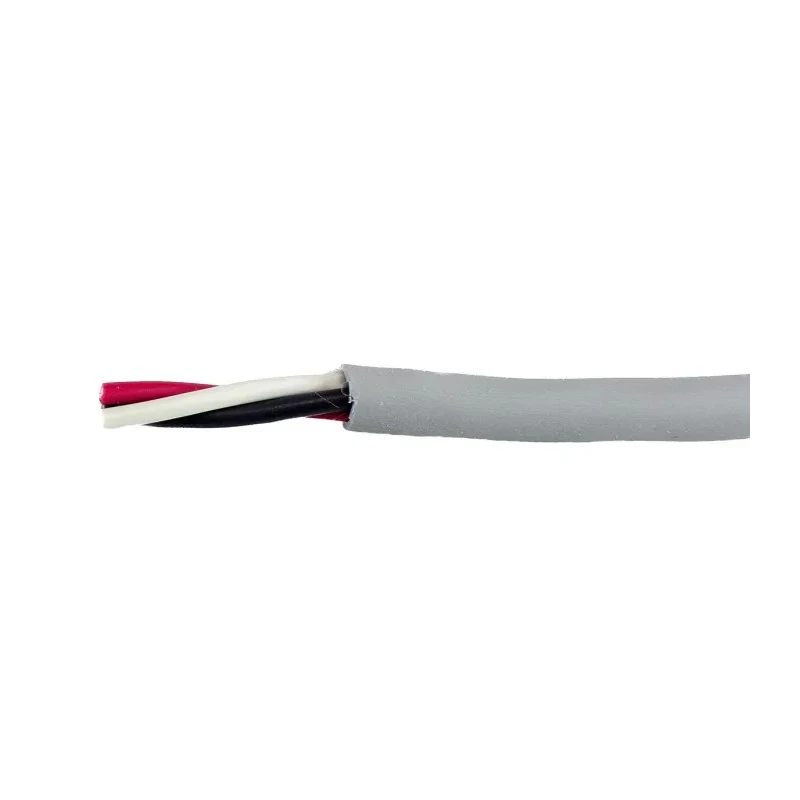 Alpha Wire Ecogen Ecocable Mini Screened Control Cable 3 Cores 0.15mm² 26 AWG 30 m Grey Modified Polyphenylene 78113 SL005