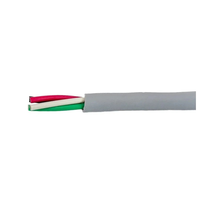 Alpha Wire Ecogen Ecocable Mini Control Cable 4 Cores 0.15mm² 26 AWG 300V Unshielded Grey Modified Polyphenylene 78014 SL005