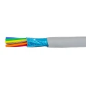 Alpha Wire Ecogen Ecocable Mini Control Cable 10 Cores 0.24mm² 24 AWG Screened 300V 30m 78130 SL005