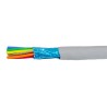 Alpha Wire Ecogen Ecocable Mini Control Cable 10 Cores 0.24mm² 24 AWG Screened 300V 30m 78130 SL005