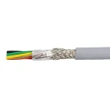 Alpha Wire Ecogen Ecocable Mini Control Cable 6 Cores 0.38mm² 22 AWG Screened 300V 30m Grey Modified 78336 SL005