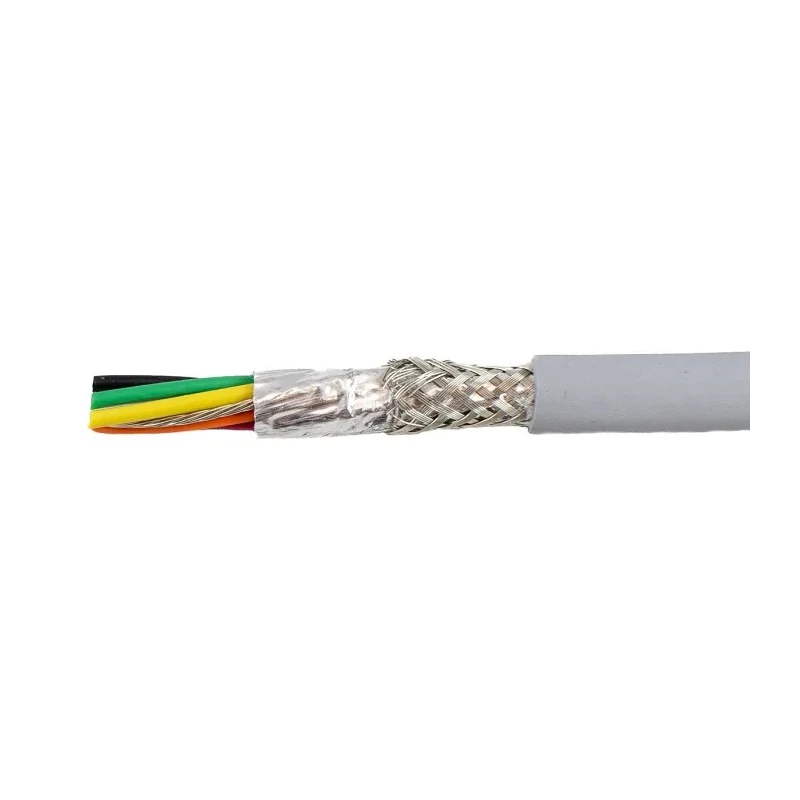 Alpha Wire Ecogen Ecocable Mini Control Cable 6 Cores 0.38mm² 22 AWG Screened 300V 30m Grey Modified 78336 SL005