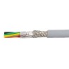 Alpha Wire Ecogen Ecocable Mini Control Cable 6 Cores 0.38mm² 22 AWG Screened 300V 30m Grey Modified 78336 SL005