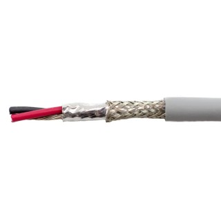Alpha Wire Ecogen Ecocable Mini Series Data Cable 2 Pairs 4 Cores 0.382 mm² 30 m Grey Sheath MPPE 78382 SL005