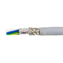 Alpha Wire Ecogen Ecocable Mini Screened Control Cable 10 Cores 0.24mm² 24 AWG, 300V, 30 m, Grey Modified 78330 SL005
