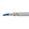 Alpha Wire Ecogen Ecocable Mini Screened Control Cable 10 Cores 0.24mm² 24 AWG, 300V, 30 m, Grey Modified 78330 SL005