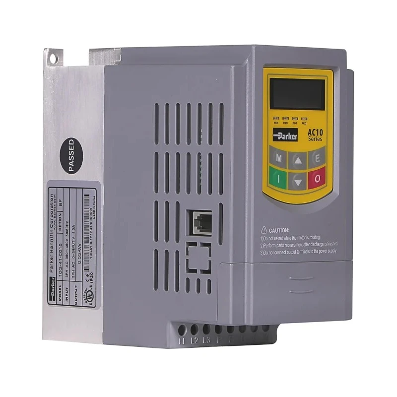 Parker Inverter Drive, 200 W, 1 Phase, Variable Speed, 230V AC, 1.5 A, AC10 Series 