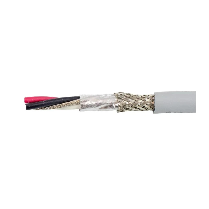 Alpha Wire Ecogen Ecocable Mini Screened Control Cable 6 Cores 0.24mm² 24 AWG 300V, 30m Grey 78126 SL005