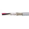 Alpha Wire Ecogen Ecocable Mini Screened Control Cable 6 Cores 0.24mm² 24 AWG 300V, 30m Grey 78126 SL005
