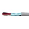 Alpha Wire Ecogen Ecocable Mini Screened Control Cable 4 Cores 0.24mm² 24 AWG, Grey Modified Polyphenylene, 30 m 78124 SL005