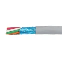 Alpha Wire Ecogen Ecocable Mini Control Cable, 8 Cores, 0.61mm² 20 AWG, Screened, 300V, 30m Length, Grey 78148 SL005
