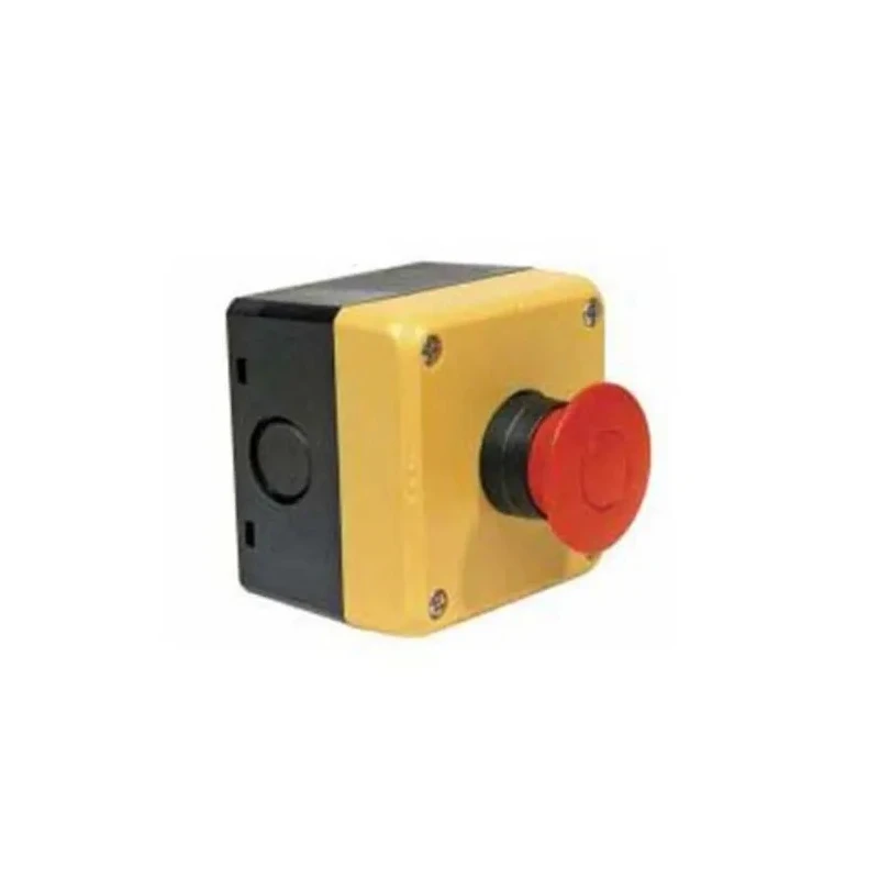 Idec XW Series Twist Release Emergency Stop Push Button, Surface Mount, 4 NC Contacts, IP65 FB1W-XW1E-BV404MR