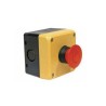 Idec XW Series Twist Release Emergency Stop Push Button, Surface Mount, 4 NC Contacts, IP65 FB1W-XW1E-BV404MR