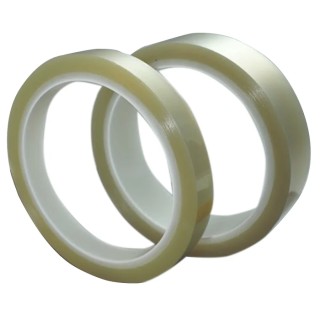 Hi-Bond Clear Polyester Masking Tape 19mm x 66m Silicone Adhesive High Temperature HB854A