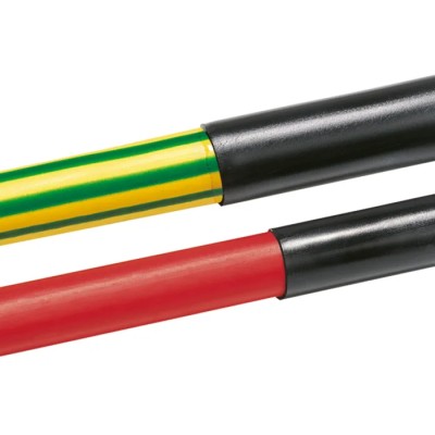 HellermannTyton Halogen Free Heat Shrink Tubing Black 9 mm Sleeve Diameter x 1.2 m Length 3:1 Shrink Ratio TA32