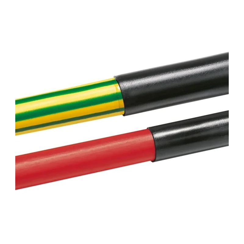 HellermannTyton Halogen Free Heat Shrink Tubing Black 19 mm Sleeve Diameter 1.2 m Length 3:1 Ratio TA32