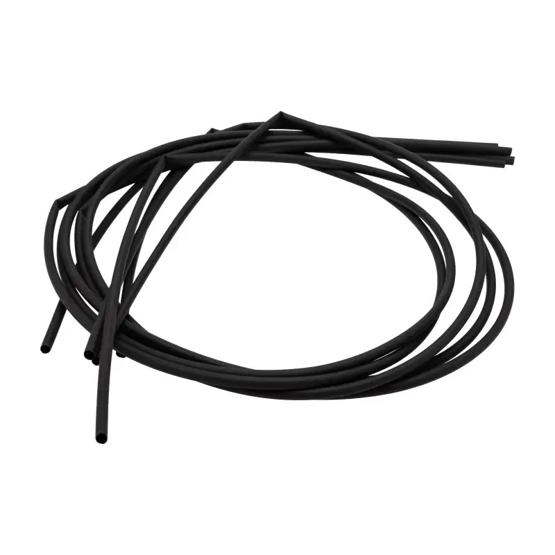 HellermannTyton Halogen Free Heat Shrink Tubing Black 4.5 mm Sleeve Diameter x 1.2 m Length 3:1 Ratio TA32