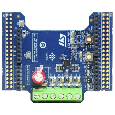 STMicroelectronics Dual Brush DC Motor Driver Expansion Board Based on STSPIN840 for STM32 Nucleo X-NUCLEO-IHM15A1