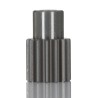 RS Pro Steel 14 Teeth Spur Gear, 1 Module, 6mm Bore, 14 mm Pitch Diameter, 11 mm Hub Diameter 182-7803