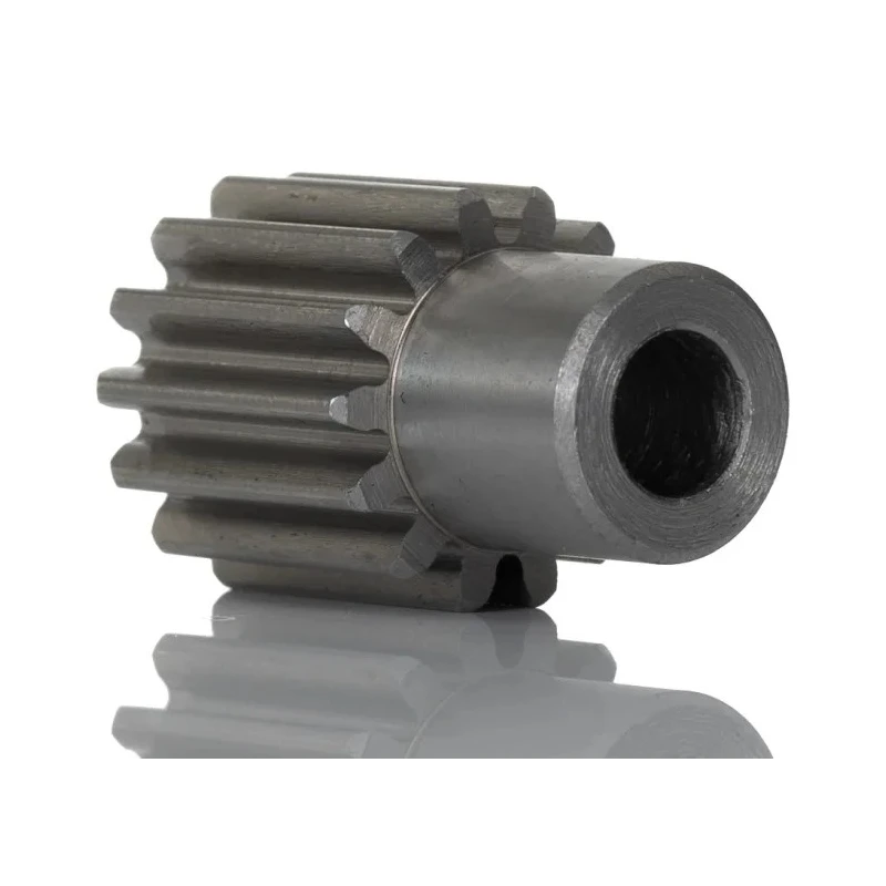 RS Pro Steel 14 Teeth Spur Gear, 1 Module, 6mm Bore, 14 mm Pitch Diameter, 11 mm Hub Diameter 182-7803