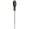 Stanley Slotted Screwdriver with Soft Grip Handle 200 mm Blade Chrome Vanadium Steel FMHT0-62621