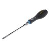 Stanley Pozidriv Screwdriver with PZ2 Tip, 125 mm Chrome Vanadium Steel Blade, Large Soft Grip FMHT0-62624