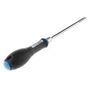 Stanley Pozidriv Screwdriver with PZ2 Tip, 125 mm Chrome Vanadium Steel Blade, Large Soft Grip FMHT0-62624