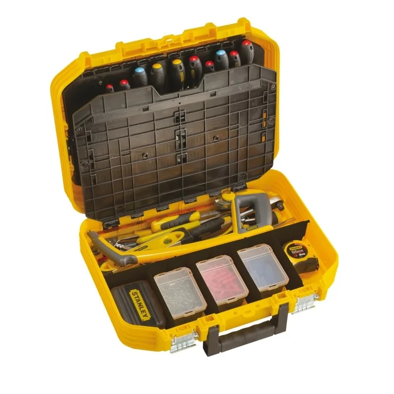 Stanley Plastic Tool Case, Yellow, 543 mm x 543 mm x 405 mm FMST1-71943