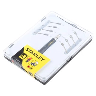 Stanley Phillips, Slotted Interchangeable Standard Screwdriver Set, 8-Piece STHT0-62629