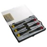 Stanley Slotted Phillips Precision Screwdriver Set 6 Pieces Tip Sizes 2x40 mm, 2.5x40 mm, 3x40 mm, PH000, PH00 STHT0-62632